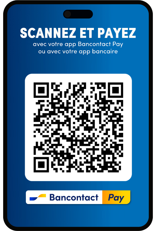 Faire un don via bancontact